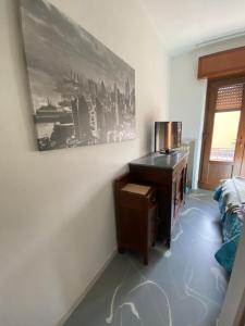 TV a/nebo společenská místnost v ubytování Macloud pub B&B
