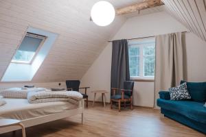 Voodi või voodid majutusasutuse Mikka Accommodation toas