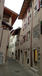 The building in which a panziókat is located