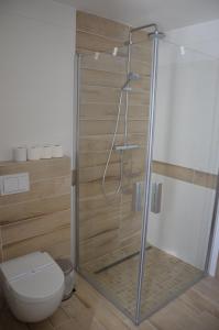Koupelna v ubytování Visit sauna Klinovec