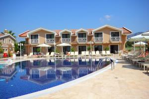 Bazén v ubytování Dalyan Resort & Spa nebo v jeho okolí