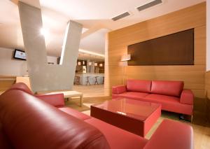Posezení v ubytování Hotel Manggei Designhotel Obertauern