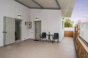 Balkón alebo terasa v ubytovaní Cataleya Villa Chania