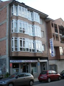 The building in which a vendégházakat is located