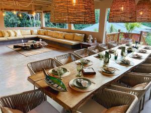 Jídlo v prázdninového domu nebo okolí