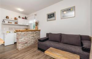 Kuchyň nebo kuchyňský kout v ubytování Super Apartment Ogulin