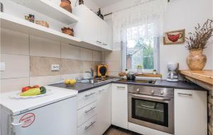 Kuchyň nebo kuchyňský kout v ubytování Super Apartment Ogulin