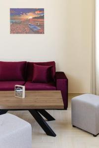Posezení v ubytování Galini House