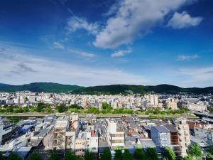 A bird's-eye view of The Gate Hotel Kyoto Takasegawa by Hulic