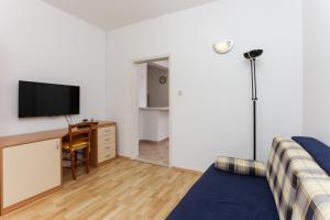 TV a/nebo společenská místnost v ubytování Apartments Posta