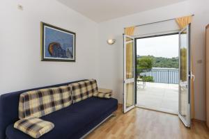 Balkón nebo terasa v ubytování Apartments Posta