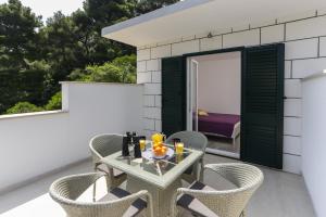 Balkón nebo terasa v ubytování Apartments Posta