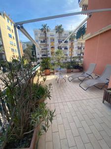 Balkón nebo terasa v ubytování Lemon Rooms Sorrento
