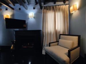 TV a/nebo společenská místnost v ubytování La Plaza