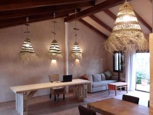 Posezení v ubytování Finca Alqueria Fosca