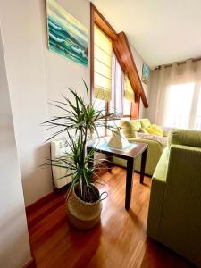 Posedenie v ubytovaní VIVIENDA CORRUBEDO VISTA DUNAS