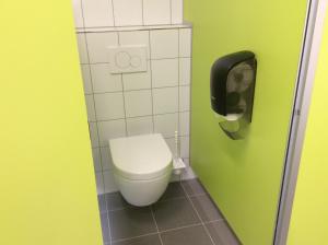Koupelna v ubytování Atelier & Herberge ViDo
