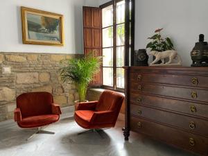Posezení v ubytování Casa Palacio Ánima