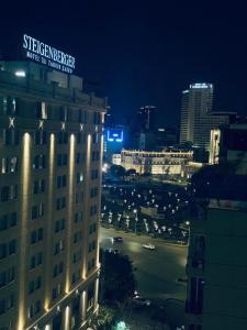 Nespecifikovaný výhled na destinaci Káhira nebo výhled na město při pohledu z hotelu + 17 fotografií