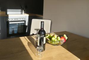 Kuchnia lub aneks kuchenny w obiekcie Appartements Wolf