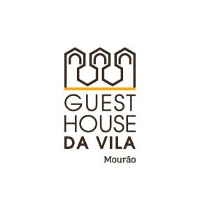 ein Logo für eine Pension da vla in der Unterkunft Guesthouse da Vila in Mourão