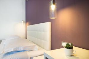 Luxury rooms Beach Mediteran客房内的一张或多张床位