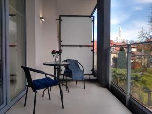 Balkón nebo terasa v ubytování Apartament Centrum Białystok