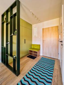 Katil atau katil-katil dalam bilik di Apartament Baltic Sunrise