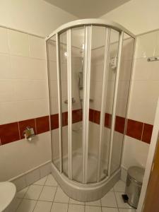 Kúpeľňa v ubytovaní Zámecký Hotel Zlatý Orel