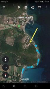 Fotografie z fotogalerie ubytování Appartement F3(70m²) vue sur la mer v destinaci Luri