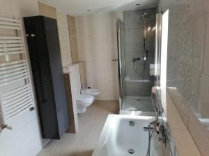 Koupelna v ubytování Apartamenty pod Dzikowcem