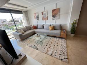 Zona d'estar a Prime suites - Casablanca corniche
