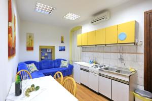 Kuchyň nebo kuchyňský kout v ubytování Apartment City Center Dragica