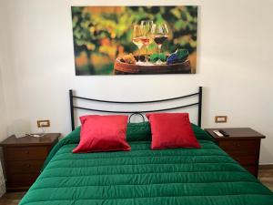 Posteľ alebo postele v izbe v ubytovaní B & B Vigna Di Filippo - Paestum