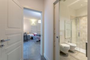Kúpeľňa v ubytovaní Florence Michelangelo Suite Apartment