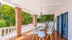 Balkón nebo terasa v ubytování Villa Arancha Nerja by Ruralidays