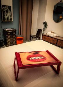 Postel nebo postele na pokoji v ubytování MR SQUARE apartment