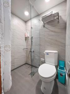 Koupelna v ubytování SHOW Liquiu B&B