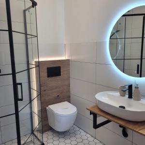 Kúpeľňa v ubytovaní Mizerówka Guest House + 37 fotografií