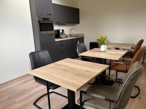 Een keuken of kitchenette bij De Hoogstam