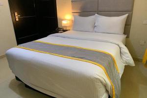 Postel nebo postele na pokoji v ubytování TD RESIDENCE INN