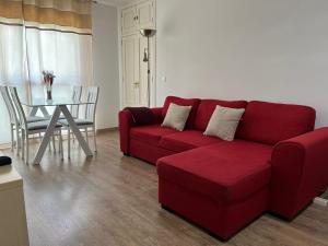 Et opholdsområde på Apartamento El Jardín