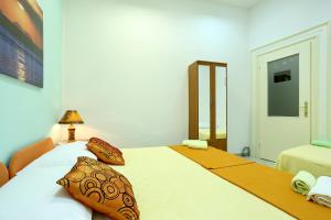 Postel nebo postele na pokoji v ubytování Apartment City Center Dragica