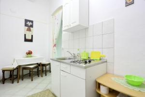 Kuchyň nebo kuchyňský kout v ubytování Apartment City Center Dragica