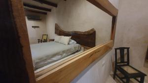Postel nebo postele na pokoji v ubytování La Casa de Mia Holbox