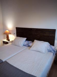 Postel nebo postele na pokoji v ubytování El Rinconin de Degu