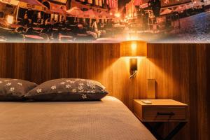 Posteľ alebo postele v izbe v ubytovaní SkyView Suite - Niepowtarzalny widok i basen
