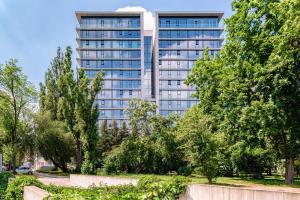 Budova, v ktorej sa apartmán nachádza