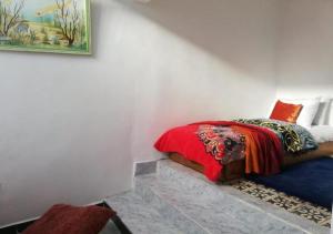 Postel nebo postele na pokoji v ubytování Appart, Hotel & Café Agadir