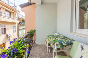 Balkón alebo terasa v ubytovaní Apartment Astrid